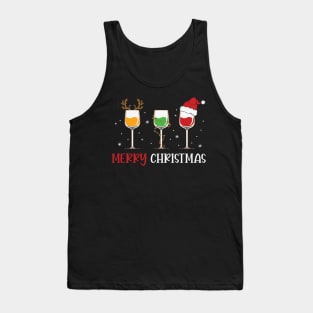 Merry Christmas Drinks Tank Top